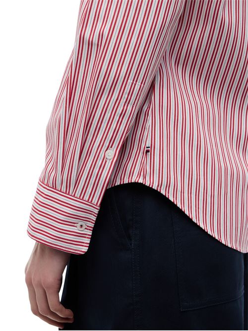 Camicia a righe regular fit Tommy Hilfiger | WW0WW511550FC